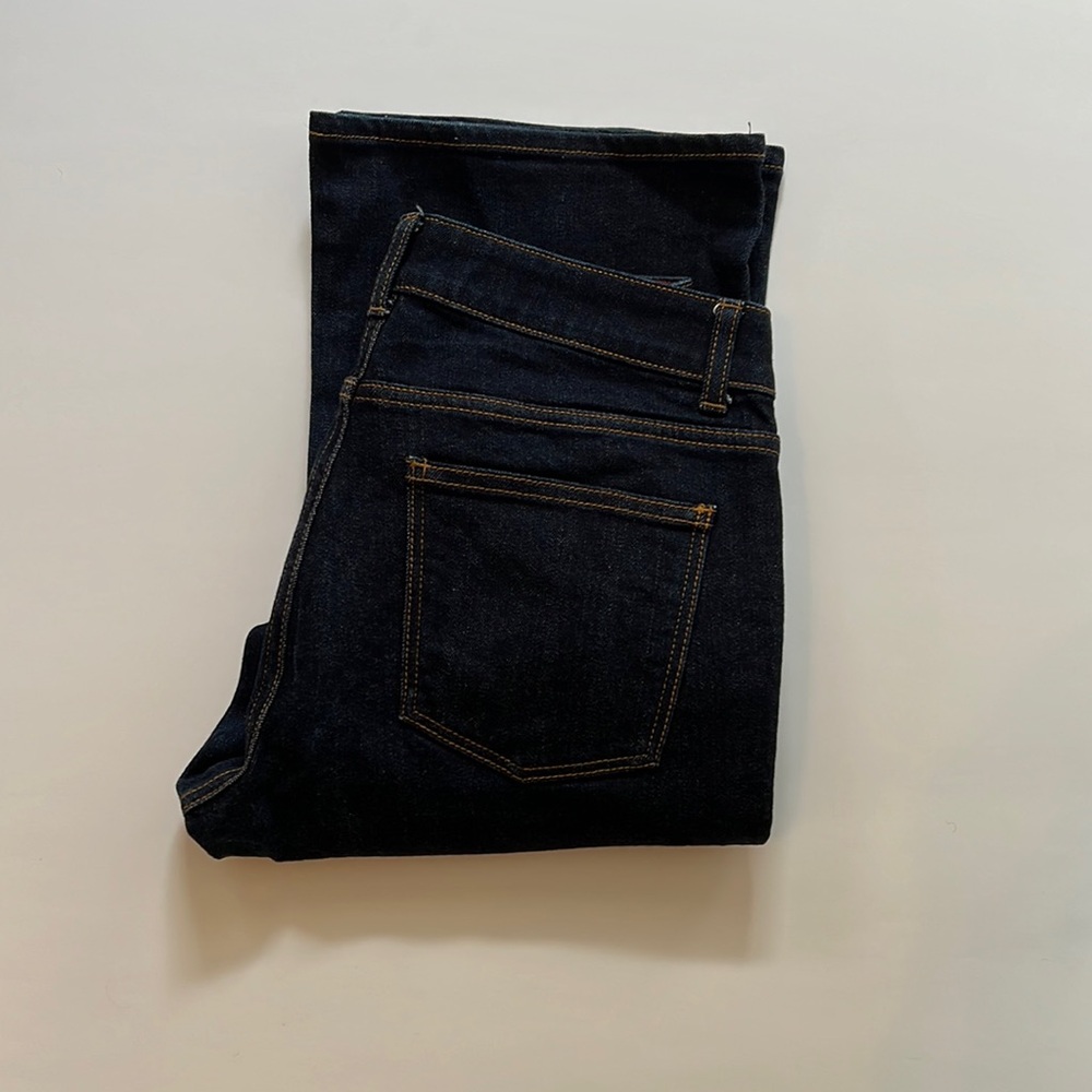 Dark Wash Denim Boot Cut Jeans